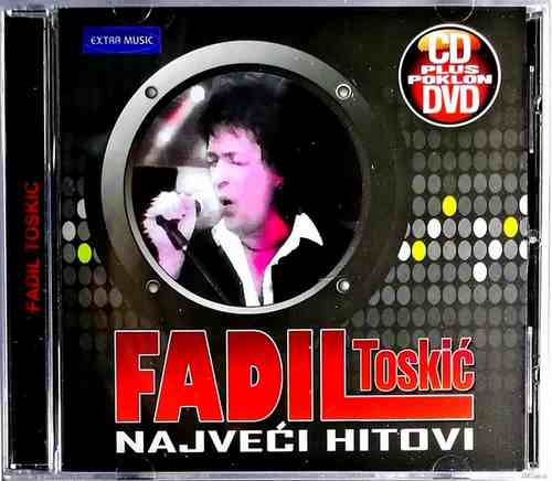 CD I DVD FADIL TOSKIC NAJVECI HITOVI EXTRA MUSIC COMPILATION 2012 NARODNA