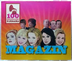 5CD MAGAZIN 100 ORIGINALNIH PJESAMA compilation 2013 croatia records pop dance