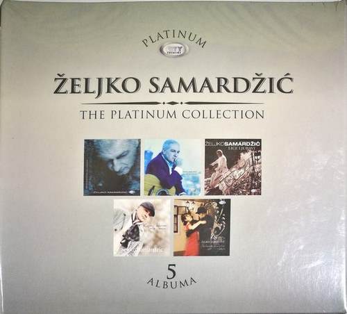 5CD ZELJKO SAMARDZIC PLATINUM COLLECTION 2012 kojim dobrom mila moja lice ljubav