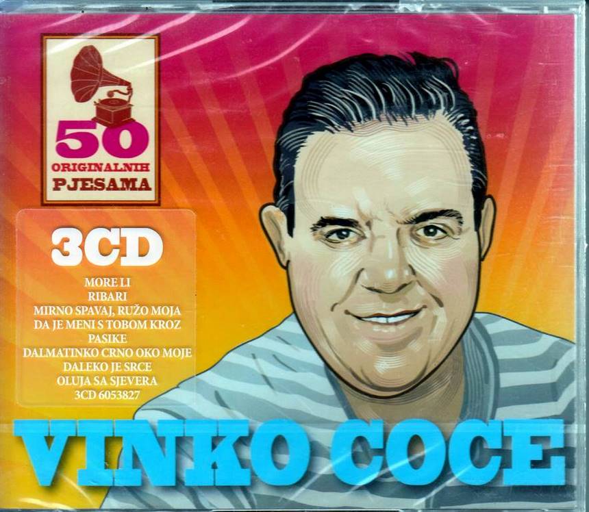 3CD VINKO COCE – 50 ORIGINALNIH PJESAMA