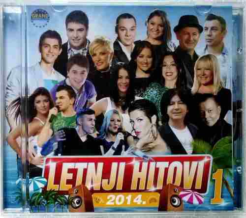 CD LETNJI HITOVI 1  COMPILATION 2014 GRAND PRODUCTION SERBIEN BOSNIEN KROATIEN
