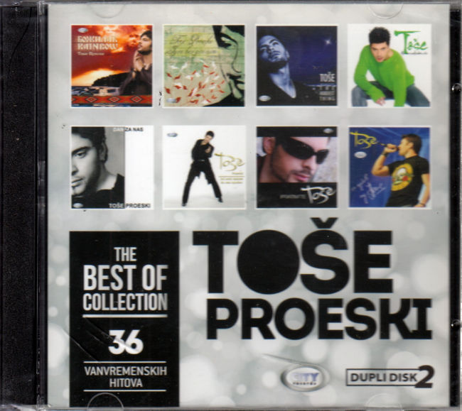 2CD TOSE PROESKI THE BEST OF COLLECTION 36 VANVREMENSKIH HITOVA 2CD TOSE PROESKI THE BEST OF COLLECTION 36 VANVREMENSKIH HITOVA