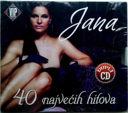 2CD JANA 40 NAJVECIH HITOVA compilation 2014 Serbian, Bosnian, Croatian Serbia