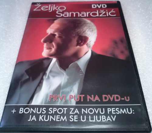 DVD ZELJKO SAMARDZIC JA KUNEM SE U LJUBAV 2008  Srbija, Bosna, Hrvatska top