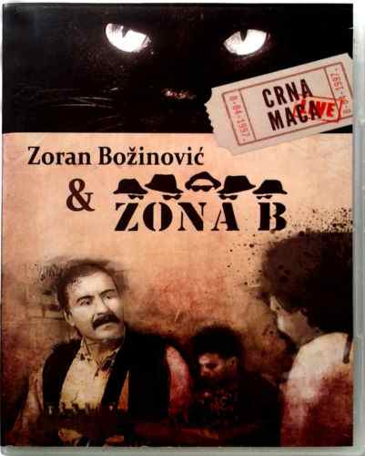 DVD ZONA B & ZORAN BOZINOVIC LIVE AT CRNA MACA 2014 srbija beograd bluz scena
