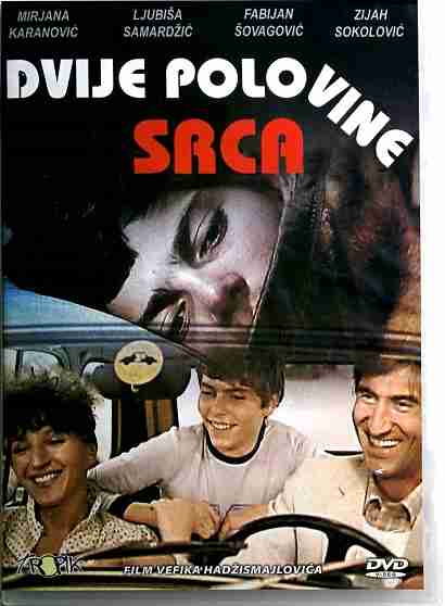 DVD DVIJE POLOVINE SRCA film 1982 remastered Mirjana Karanovic Ljubisa Samardzic