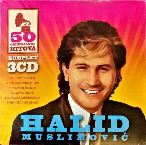 HALID MUSLIMOVIC 50 ORIGINALNIH HITOVA 2017 CARDBOARD KARTONSKO PAKOVANJE (3CD)