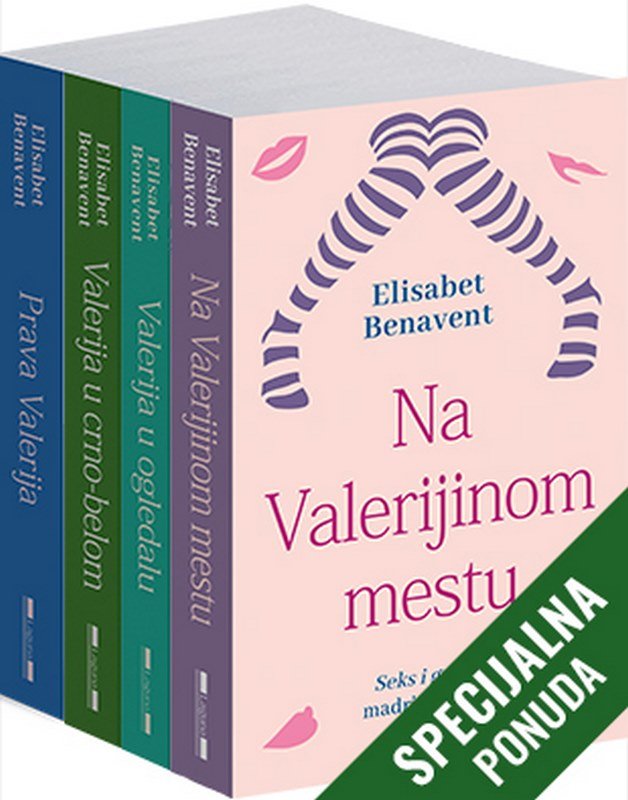 Komplet - Saga o Valeriji Elisabet Benavent knjiga 2019 Ciklit