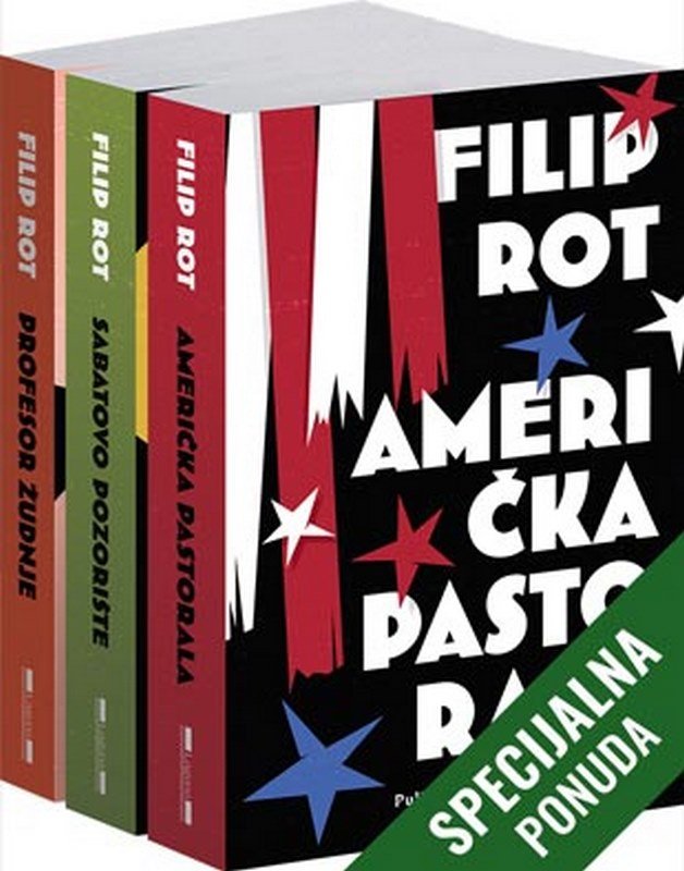 Komplet - Izabrana dela Filipa Rota Filip Rot knjiga 2020 Nagradene knjige