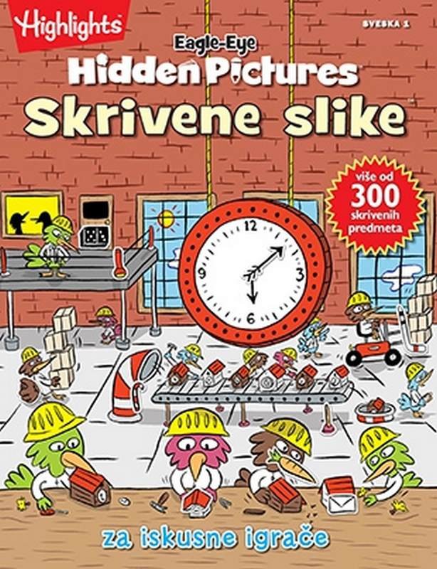 Skrivene slike - sveska 1 knjiga 2020 Predskolci: 3-6 god.