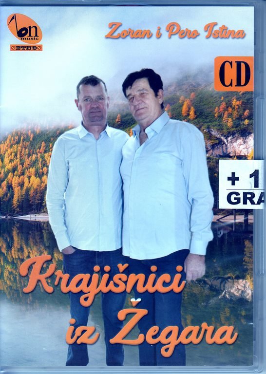 KRAJISNICI IZ ZEGARA ALBUM 2023 ZORAN I PERO ISTINA (CD)