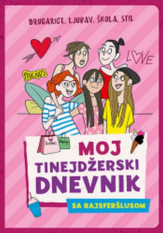 Moj tinejdzerski dnevnik sa rajsferslusom knjiga 2021 Skolarci: 10-12 god.