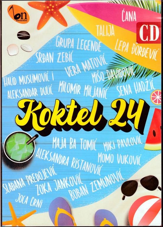 BN MUSIC KOKTEL 24 KOMPILACIJA 2023 (CD)