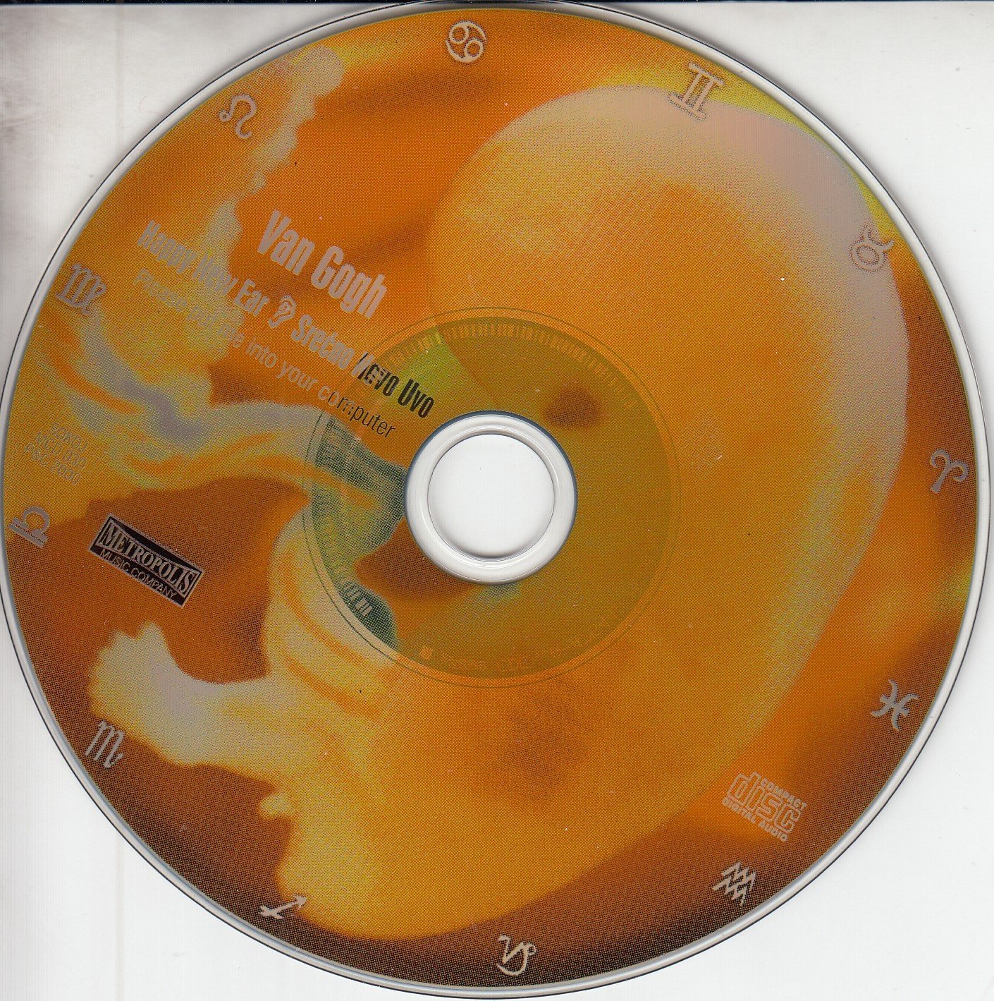 Van Gogh – Happy New Ear / Sretno Novo Uho (Audio CD) bez plastične kutije (jewel case)