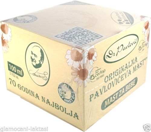 Pavloviceva mast za bebe 100 ml Originalna