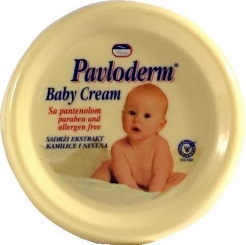 PAVLODERM krema za bebe sa pantenol parabenom i bez alegrena 100 ml ORIGINAL